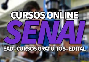 Cursos SENAI Online 2019