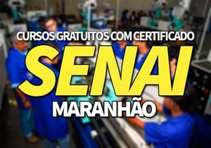 SENAI MA Cursos Gratuitos 2019