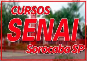 Cursos SENAI Sorocaba SP