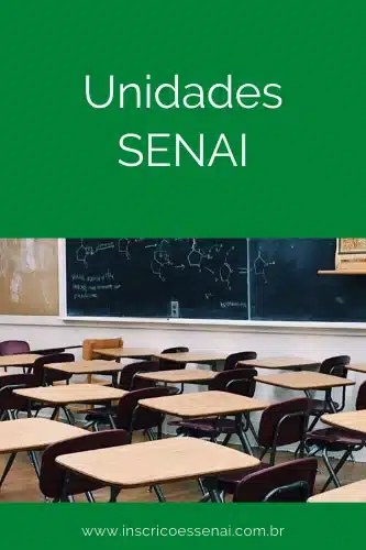 Inscrições SENAI 2023